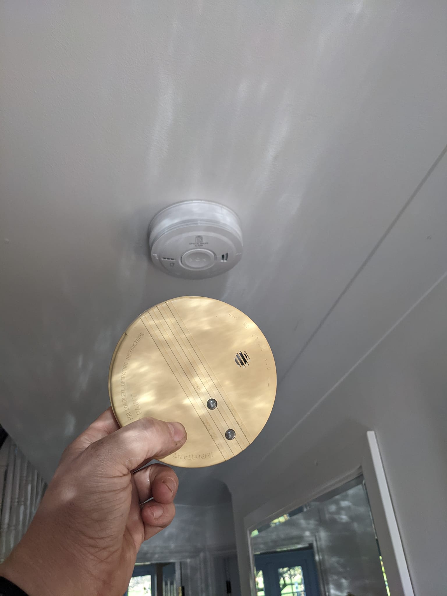 Electrician carried out a smoke alarm replacement in Chippenham