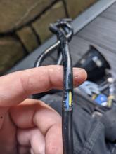 Electrical fault finding has identified a number of decking lights that have rodent damage