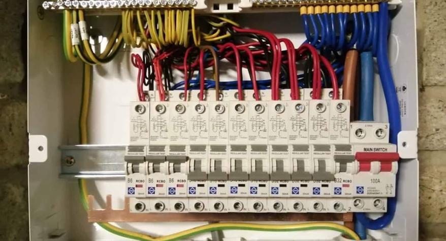 18th edition RCBO fuseboard in Chippenham