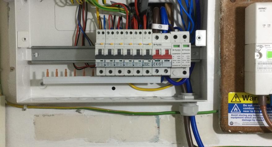 Installation of a new RCBO fuseboard in Bath